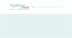 Desktop Screenshot of agelessfaces.co.za